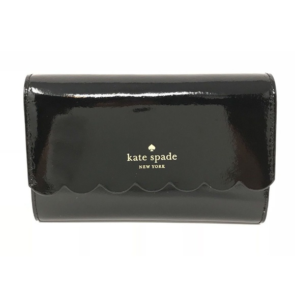 kate spade Handbags - Kate Spade Kiernan Patent Leather Black Wallet